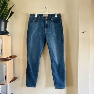 EVERLANE The High Rise Skinny Jean - Size 31 Mid Blue